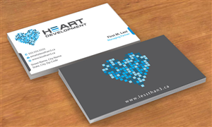 Business Card Design by Sbss for Heart Development | Design: #1905064