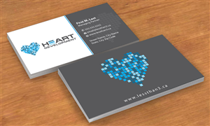 Business Card Design by Sbss for Heart Development | Design: #1905068