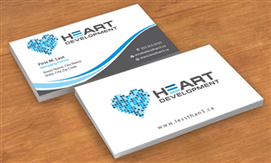Business Card Design by Sbss for Heart Development | Design: #1905069