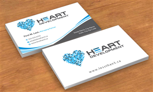 Business Card Design by Sbss for Heart Development | Design: #1905071