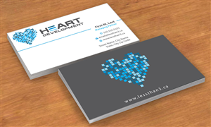 Business Card Design by Sbss for Heart Development | Design: #1905073