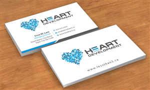 Business Card Design by Sbss for Heart Development | Design: #1905076