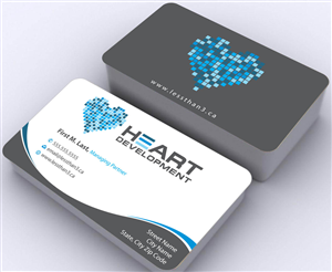 Business Card Design by Sbss for Heart Development | Design: #1905113