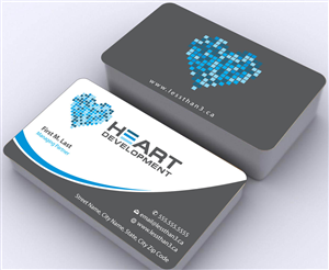 Business Card Design by Sbss for Heart Development | Design: #1905117
