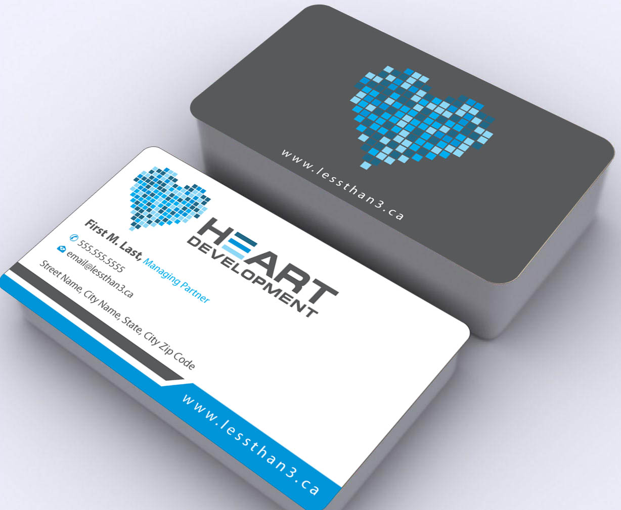 Business Card Design by Sbss for Heart Development | Design #1905123