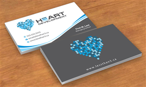 Diseño de Tarjeta de Presentación por Sbss para Heart Development | Diseño: #1905134