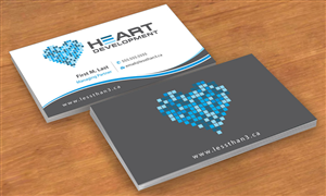 Diseño de Tarjeta de Presentación por Sbss para Heart Development | Diseño: #1905141