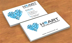 Diseño de Tarjeta de Presentación por Sbss para Heart Development | Diseño: #1912408
