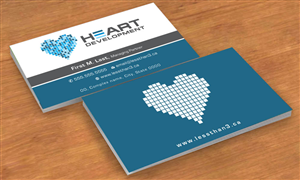 Business Card Design by Sbss for Heart Development | Design: #1912415