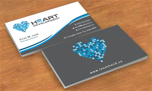 Business Card Design by Sbss for Heart Development | Design: #1912425