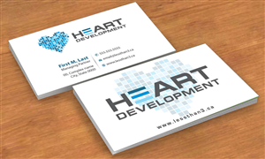 Business Card Design by Sbss for Heart Development | Design: #1912428