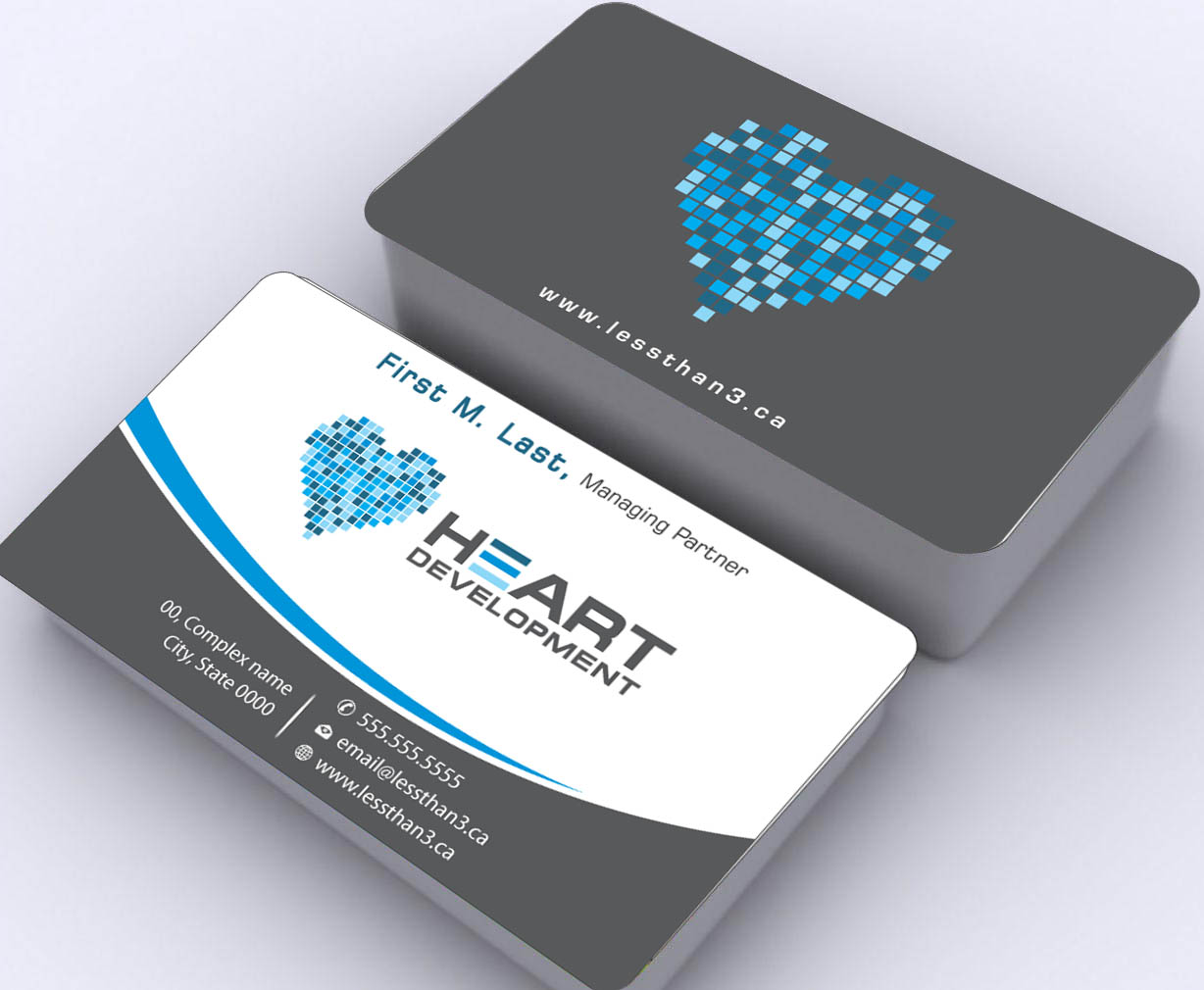Business Card Design by Sbss for Heart Development | Design #1912429