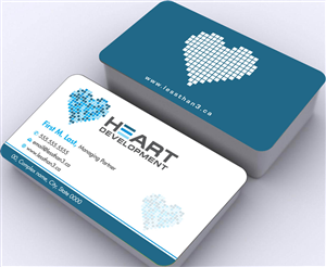 Business Card Design by Sbss for Heart Development | Design: #1912433