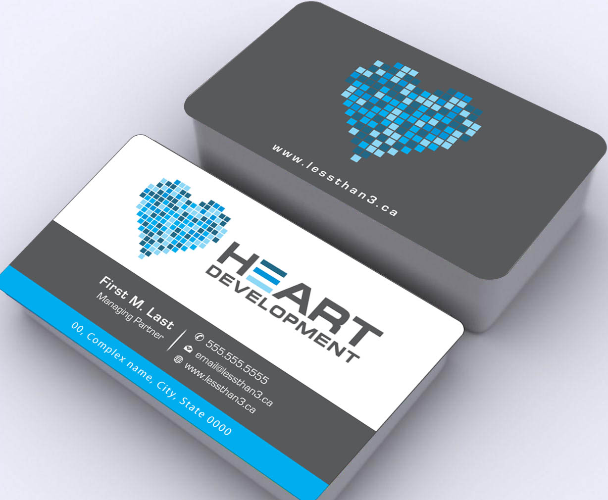 Business Card Design by Sbss for Heart Development | Design #1912444