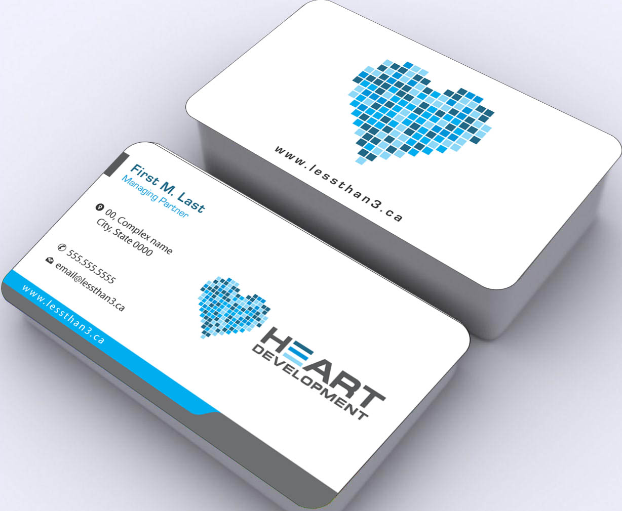 Business Card Design by Sbss for Heart Development | Design #1912446