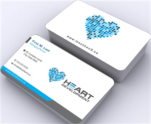 Business Card Design by Sbss for Heart Development | Design: #1912446