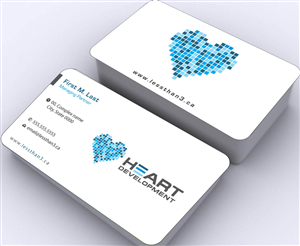 Business Card Design by Sbss for Heart Development | Design: #1912450
