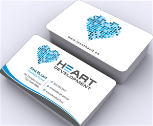 Business Card Design by Sbss for Heart Development | Design: #1912455