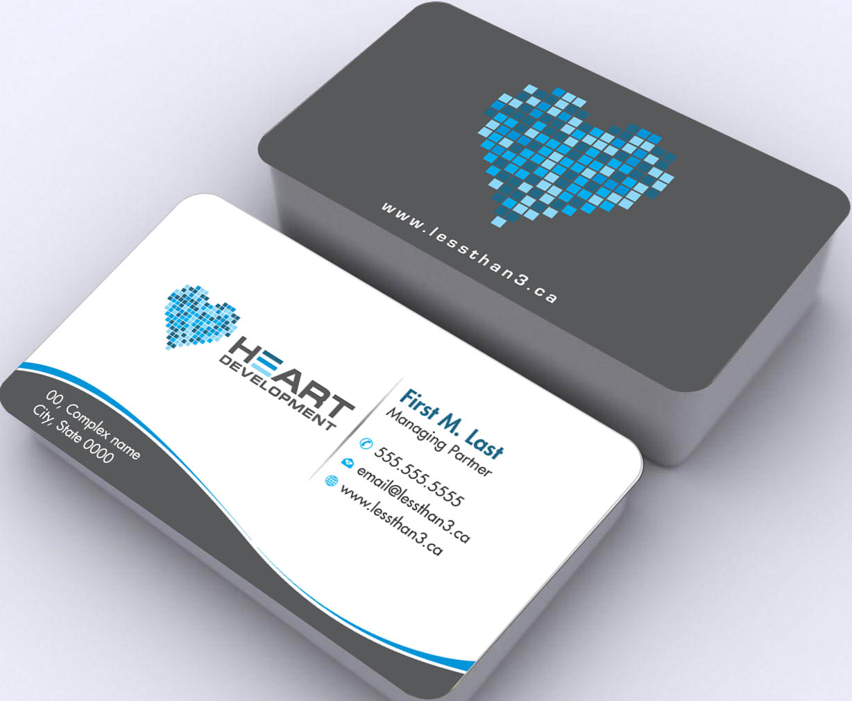 Business Card Design by Sbss for Heart Development | Design #1912456