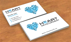 Business Card Design by Sbss for Heart Development | Design: #1912461