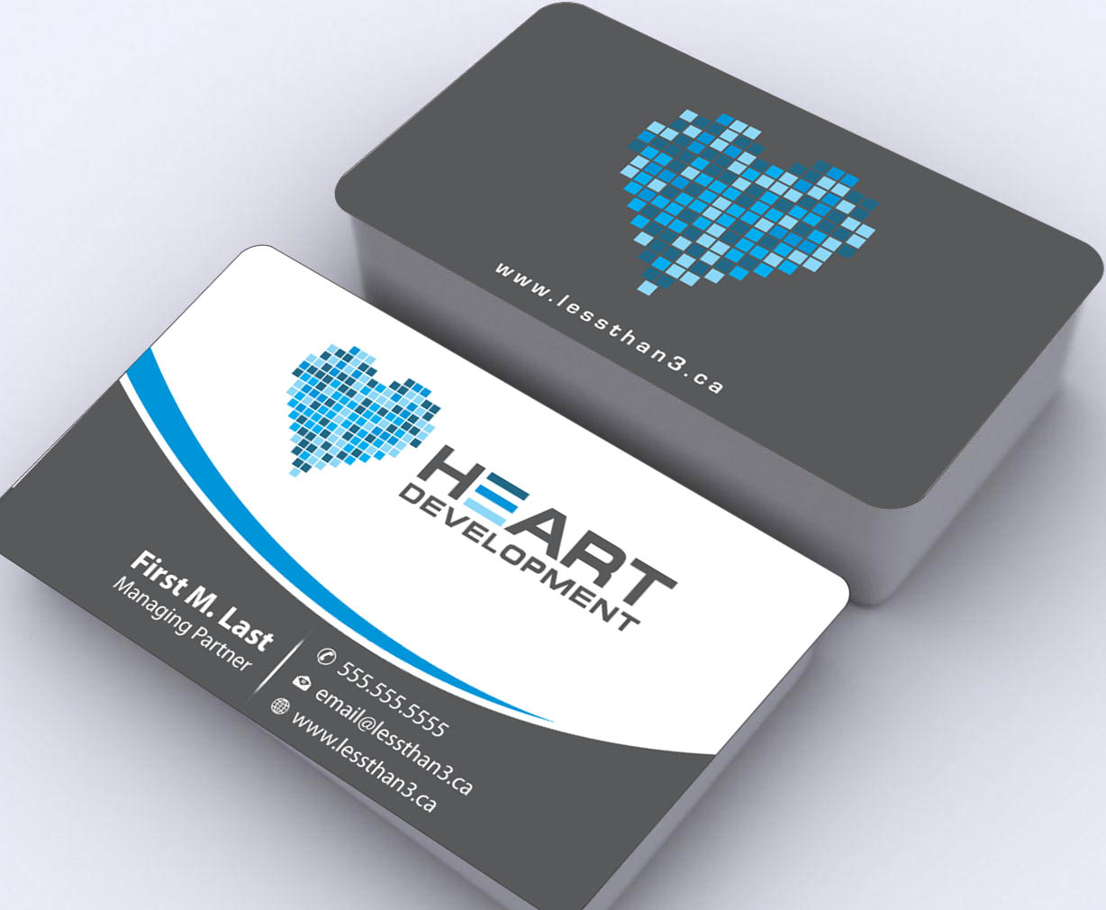Business Card Design by Sbss for Heart Development | Design #1912471