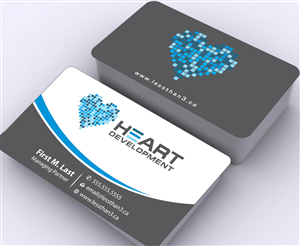 Business Card Design by Sbss for Heart Development | Design: #1912471