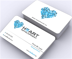 Business Card Design by Sbss for Heart Development | Design: #1912474