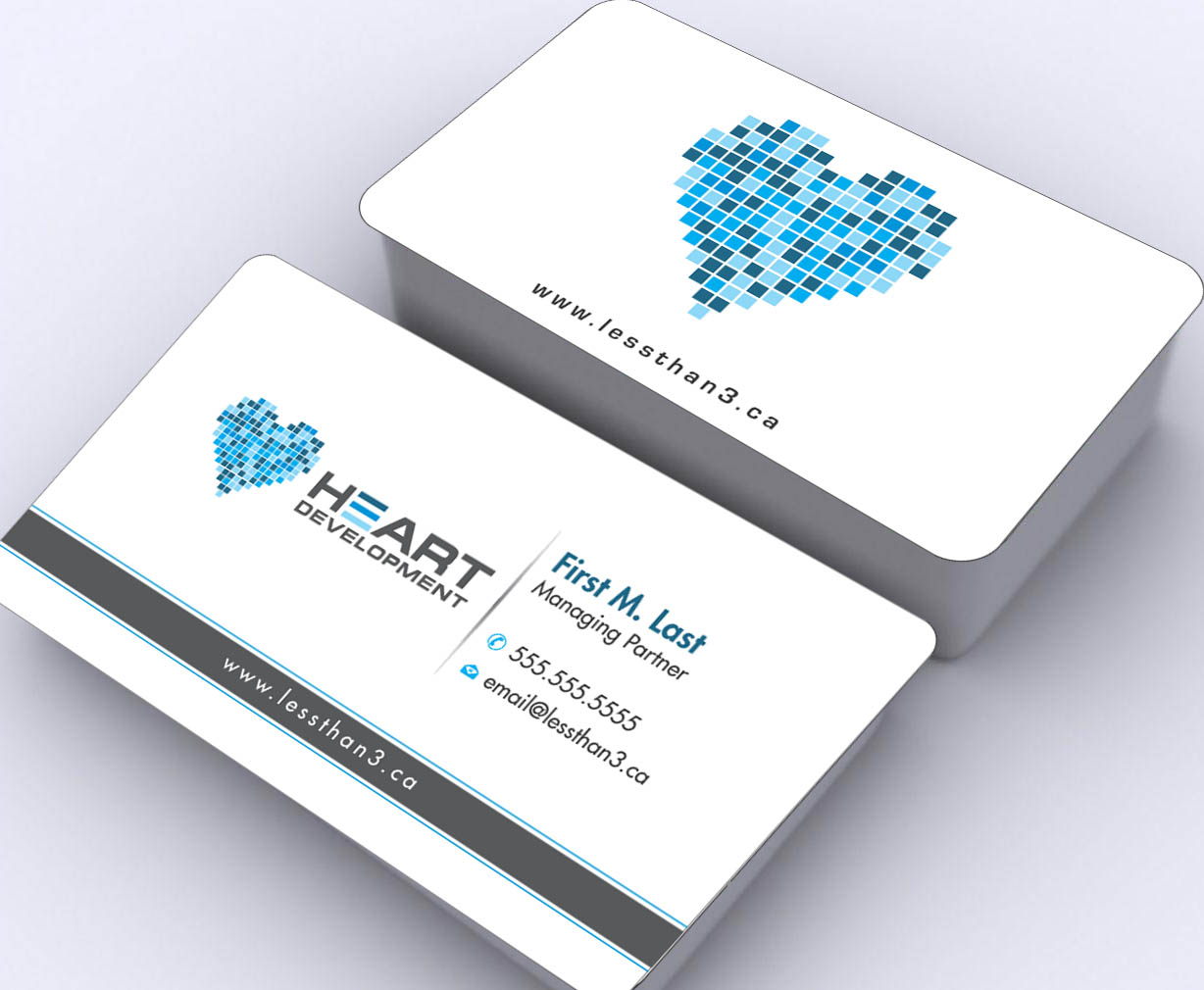 Diseño de Tarjeta de Presentación por Sbss para Heart Development | Diseño #1912476