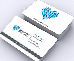 Business Card Design by Sbss for Heart Development | Design: #1912476