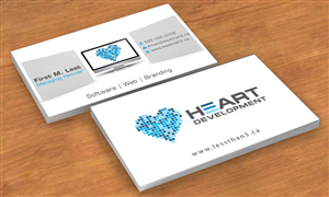 Business Card Design by Sbss for Heart Development | Design: #1929612