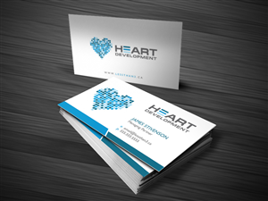 Business Card Design by Atvento Graphics for Heart Development | Design: #1897741