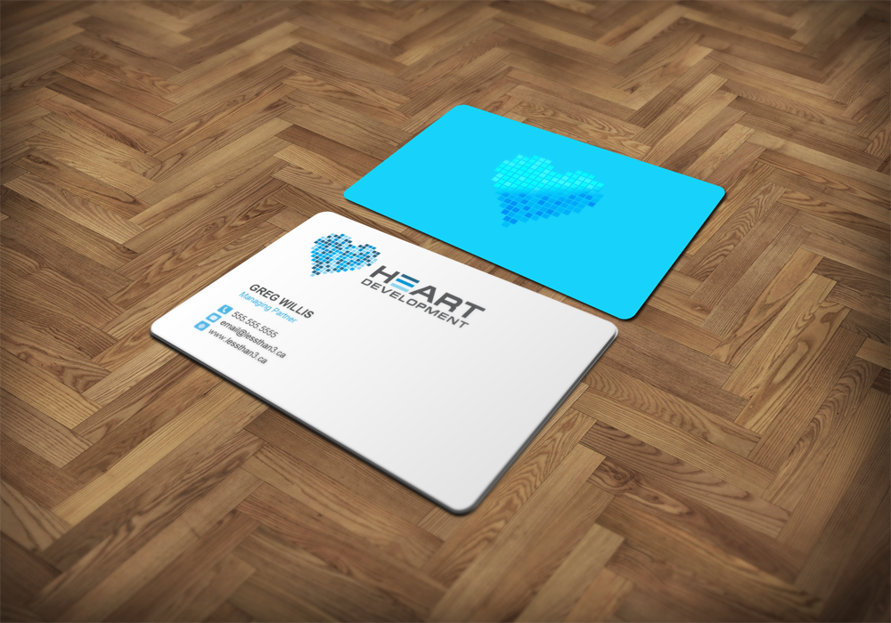 Business Card Design by Sarah Mathews for Heart Development | Design #1899510