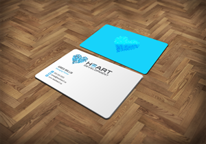 Business Card Design by Sarah Mathews for Heart Development | Design: #1899510
