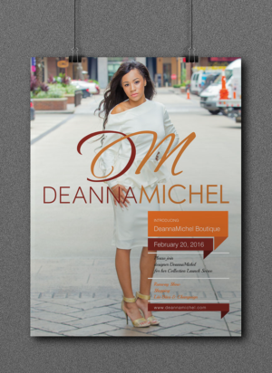 Flyer for Clothing Line Launch Event | Flyer-Design von alex989