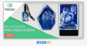 Banner Ad Design by JustACreative1 for 3D Portrait Pty Ltd | Design: #7804951