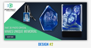 Banner Ad Design by JustACreative1 for 3D Portrait Pty Ltd | Design: #7804966