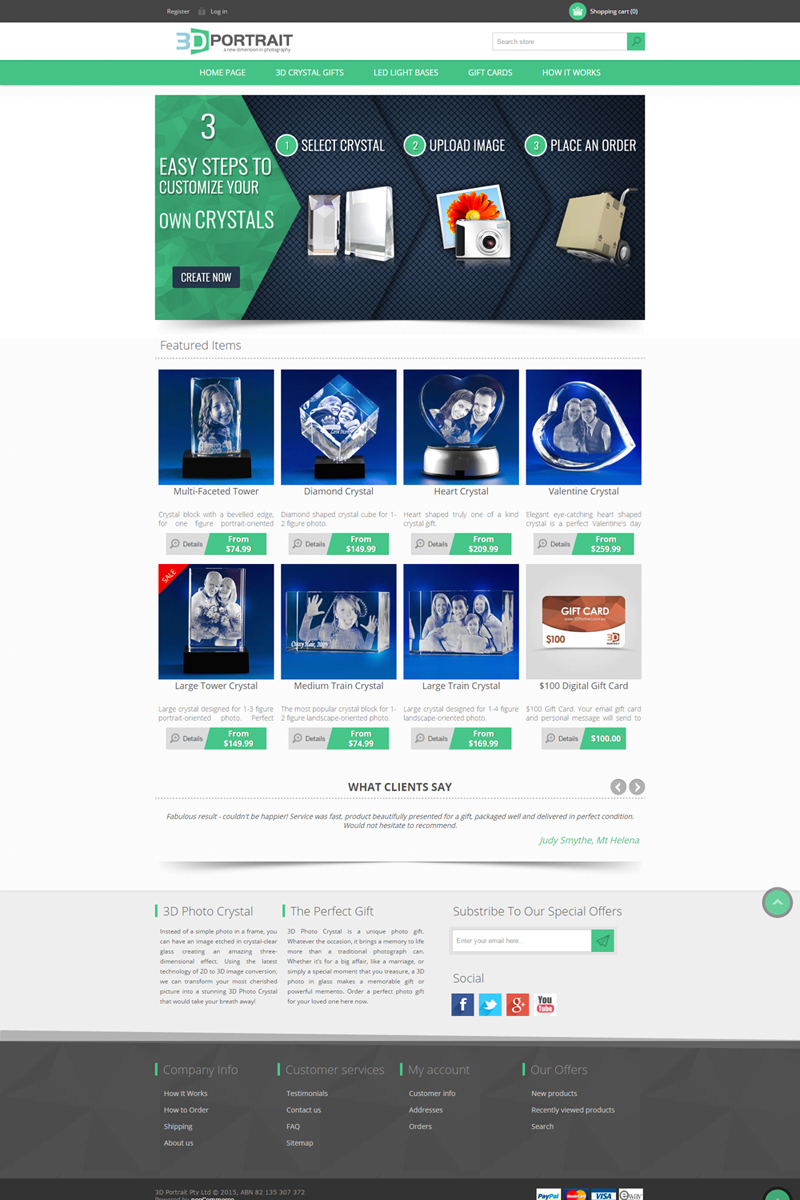 Diseño De Banner Publicitario por JustACreative1 para 3D Portrait Pty Ltd | Diseño #7841138