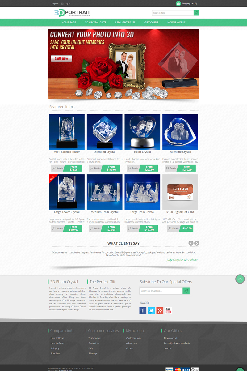 Banner Ad Design by JustACreative1 for 3D Portrait Pty Ltd | Design #7843931