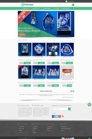 Banner Ad Design by JustACreative1 for 3D Portrait Pty Ltd | Design: #7843947
