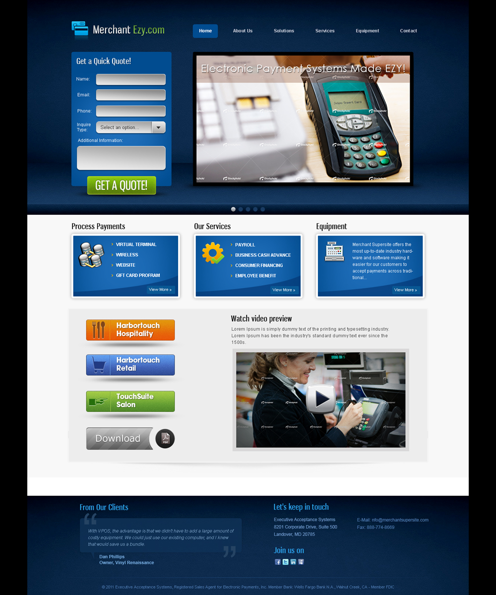 Web Design by Mayank Patel for this project | Design #401062
