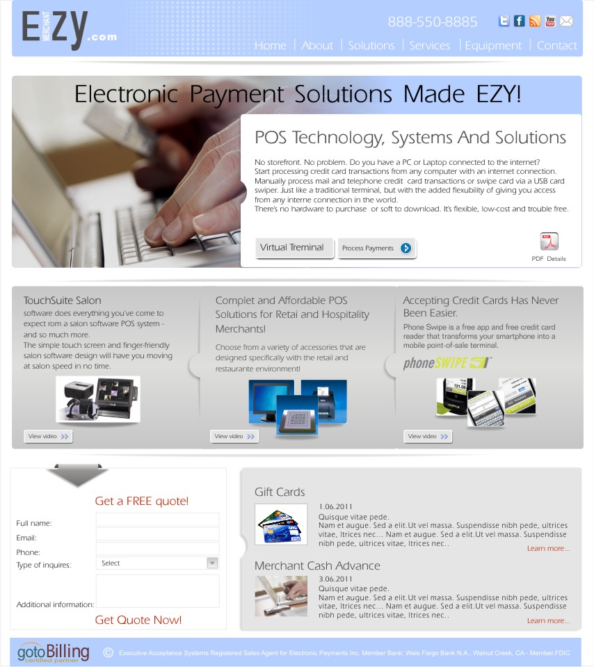 Diseño Web por Tamara L. para este proyecto | Diseño #401424