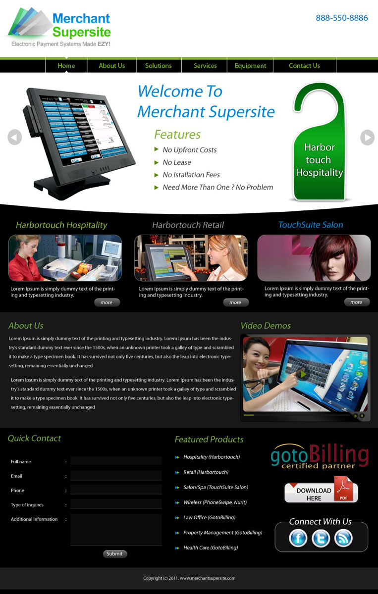 Web Design by pb for this project | Design #397444