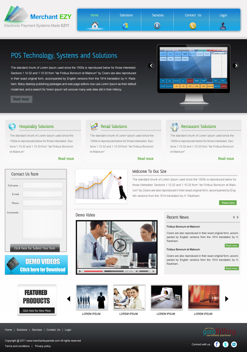 Web Design by pb for this project | Design #398405