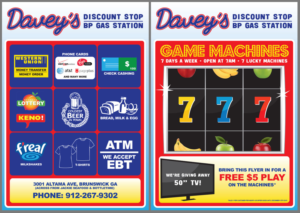 Flyer Design by mcky//design for DAVEY'S DISCOUNT STOP | Design: #7652755