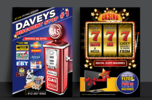 Flyer Design by Souvik Roy (Alex Pro) for DAVEY'S DISCOUNT STOP | Design: #7679868