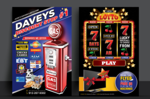 Flyer Design by Souvik Roy (Alex Pro) for DAVEY'S DISCOUNT STOP | Design: #7727495