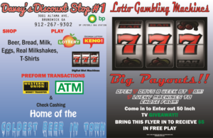Flyer Design by SceneSpotDesign for DAVEY'S DISCOUNT STOP | Design: #7638857