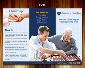 Flyer Design by Sbss for Bannister In Home Care | Design: #1899290