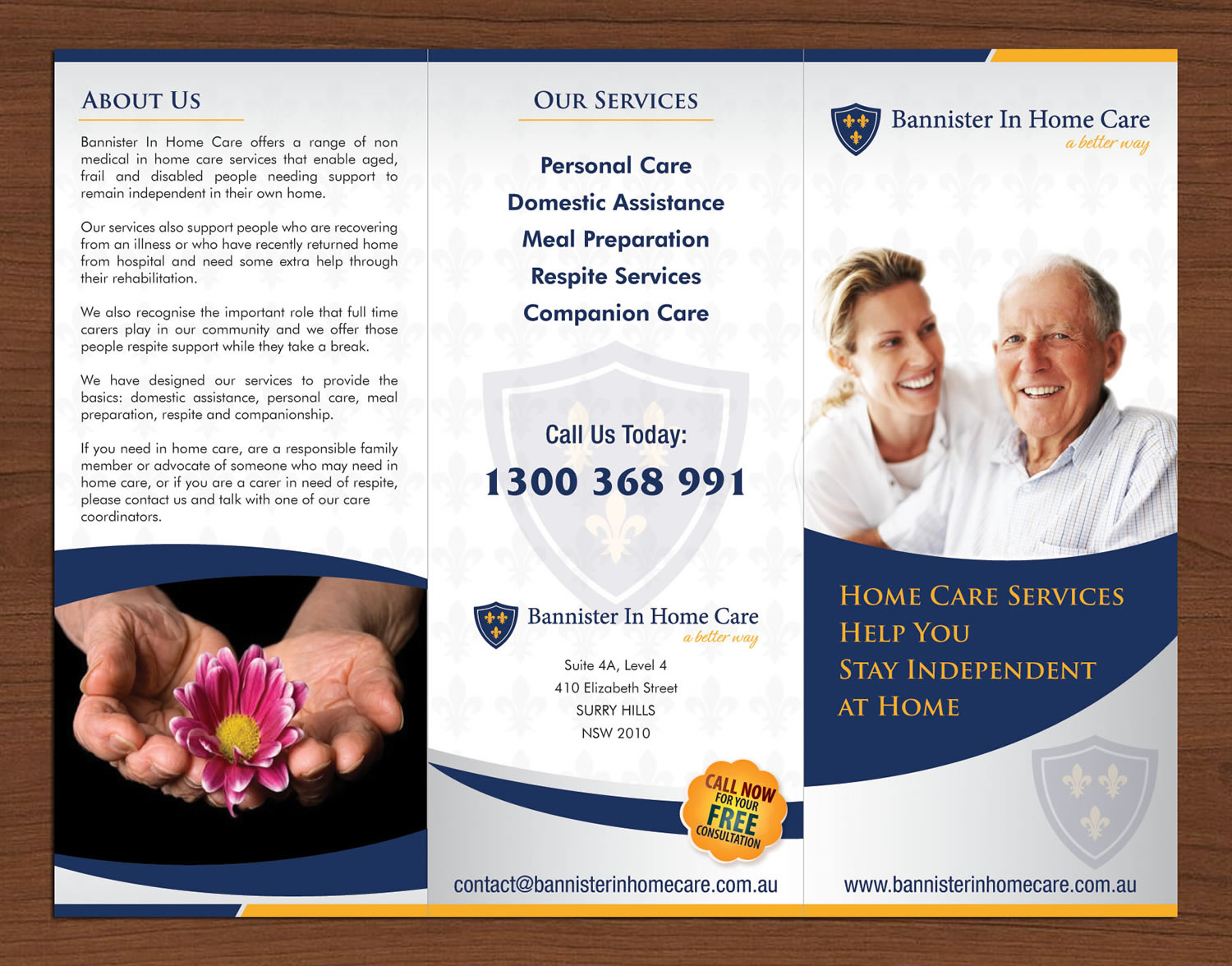 Flyer Design by Sbss for Bannister In Home Care | Design #1905052