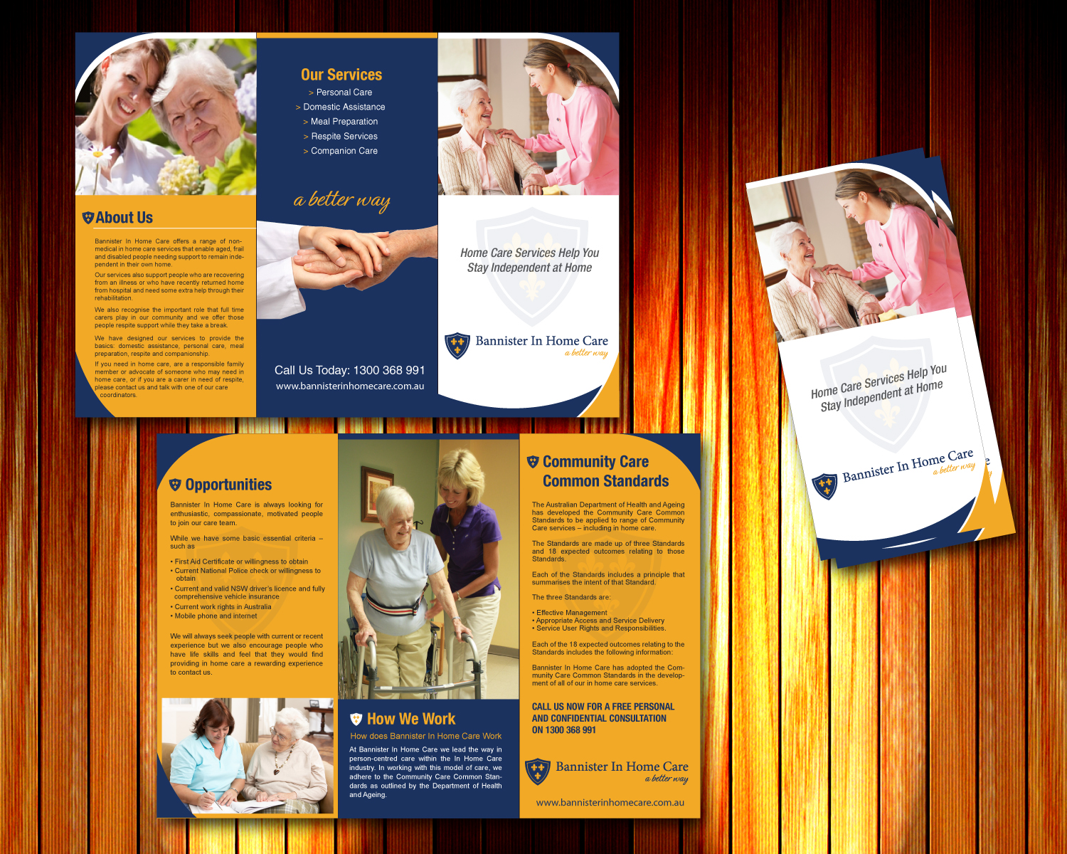 Diseño de Flyer por Sbss para Bannister In Home Care | Diseño #1909140